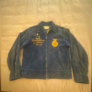 FFA - Future Farmers of America vintage corduroy jacket